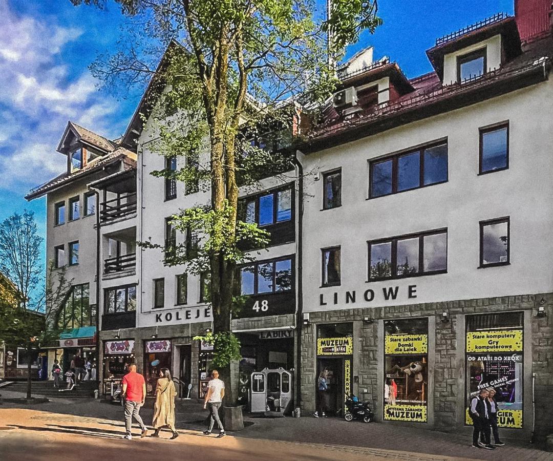Apartament z widokiem na Krupówki, Krupówki 48 "budynek Polskich Kolei Linowych" Apartamento Zakopane Exterior foto